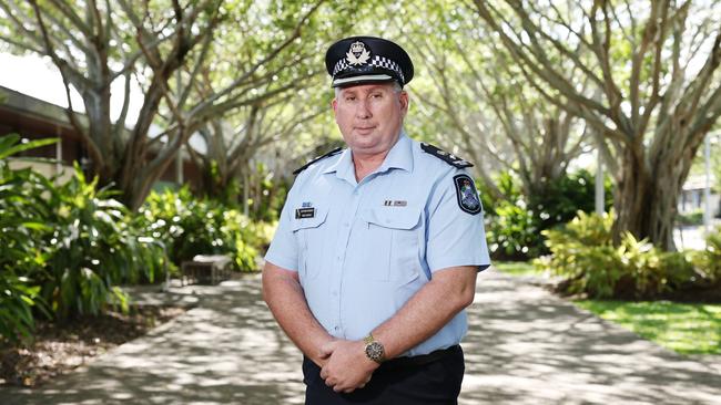 Far North police officers have been joined from the State Flying Squad to assist in the arrest of 206 people on 620 separate offences, from April 30 and May 6. Superintendent Mick Searle said the week-long operation targeted high-risk domestic violence offenders, property offences and road safety. Picture: Brendan Radke