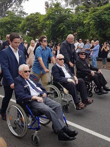 Anzac Day on the Gold Coast. Picture: Tammy Pyper