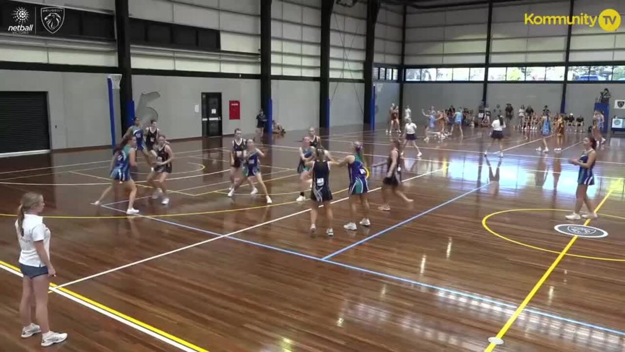 Replay: Glenelg v Dandenong (15&U) - 2025 Netball Victoria State Titles Day 1