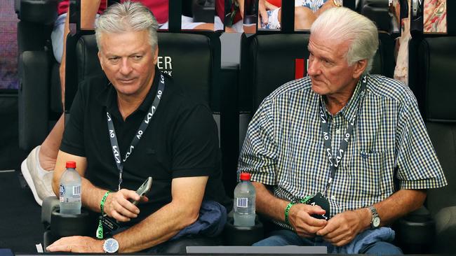 Steve Waugh watching on. Picture: Mark Stewart