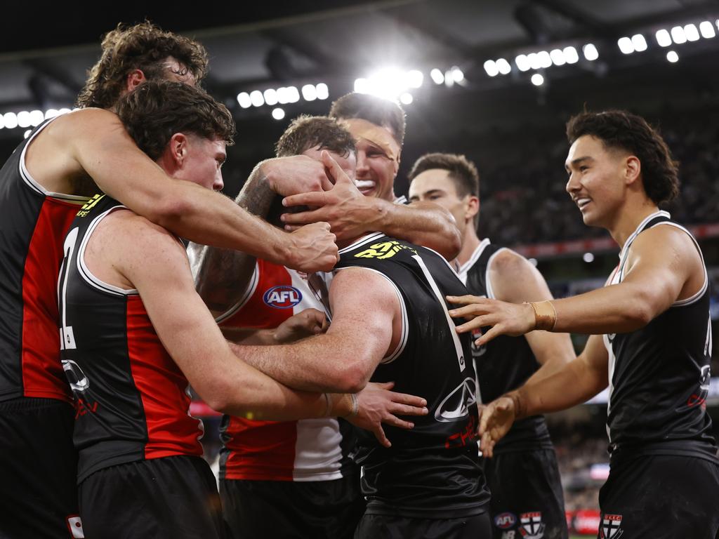 The Saints were ‘dog hungry’ according to coach Ross Lyon. Picture: Darrian Traynor/Getty Images