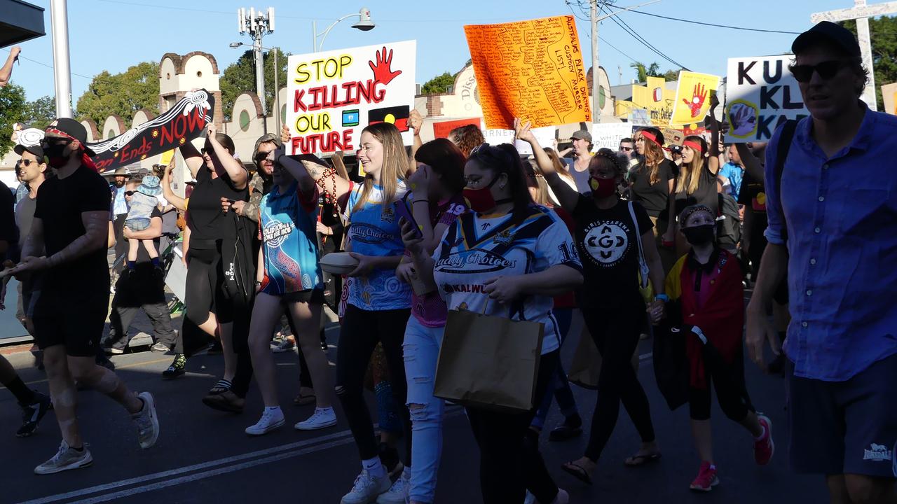 Black Lives Matter Protest in Byron Bay.