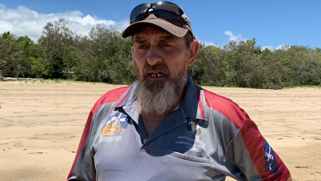 Ball Bay resident Warren Wright said the fatal plane crash on the beach on Christmas Eve would be devastating for a lot of people. Photo: Janessa Ekert