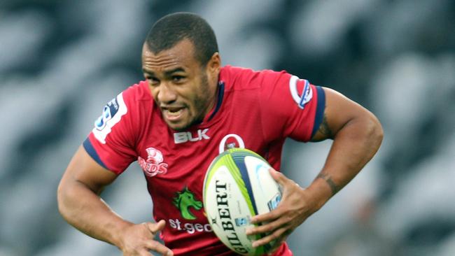 DUNEDIN, NEW ZEALAND - FEBRUARY 27: Will Genia of the Reds on the attack during the round three Super Rugby match between the Highlanders and the Reds at Forsyth Barr Stadium on February 27, 2015 in Dunedin, New Zealand. (Photo by Rob Jefferies/Getty Images)