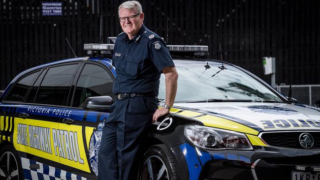 Assistant Commissioner for Road Safety Stephen Leane. Picture: Jake Nowakowski