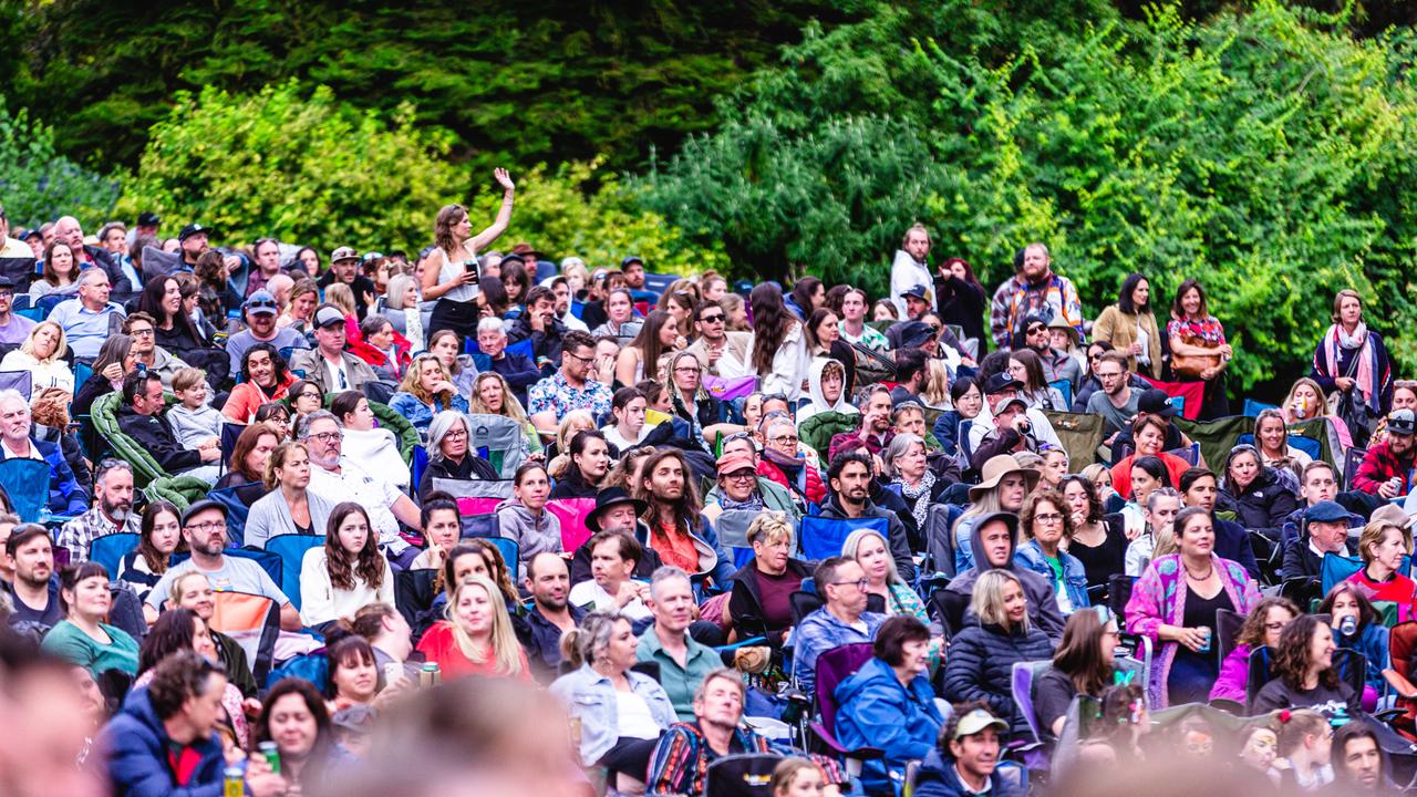 SummerSalt Festival at the Royal Botanical Gardens, Hobart. Picture: Linda Higginson