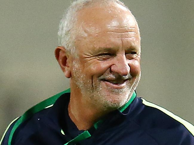 SYDNEY, AUSTRALIA - NOVEMBER 12: Graham Arnold manager of the Olyroos during the match between the Australian Under 23 Olyroos and Sydney FC at Netstrata Jubilee Stadium on November 12, 2020 in Sydney, Australia. (Photo by Jason McCawley/Getty Images)