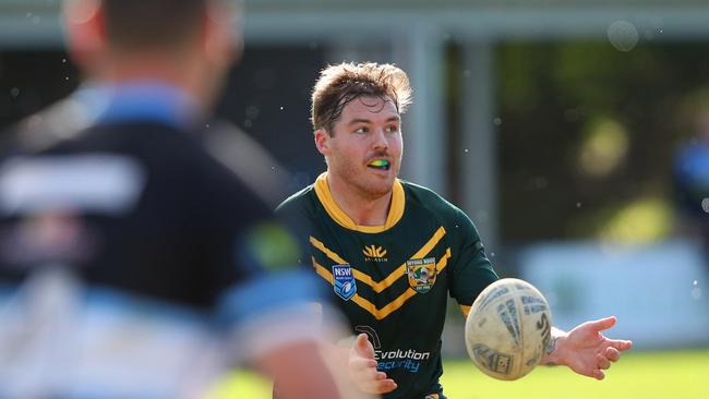 Despite the loss, Wyong captain-coach Todd Lewis took plenty of positives out of the match. (Photo by Paul Barkley/LookPro)