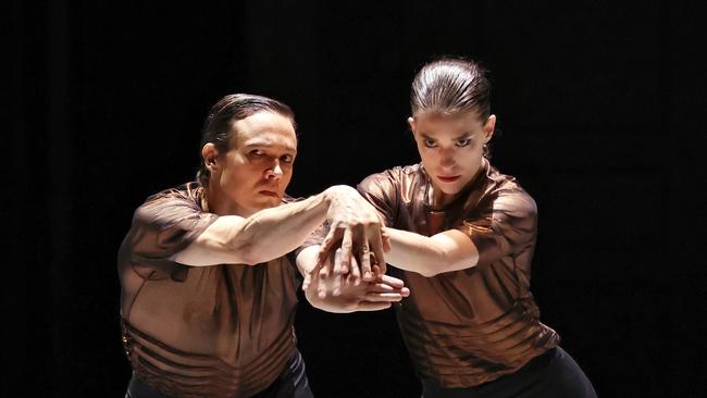 Timothy Coleman and Dana Stevensen in the Australian Ballet’s Kunstkamer. Picture: Prudence Upton