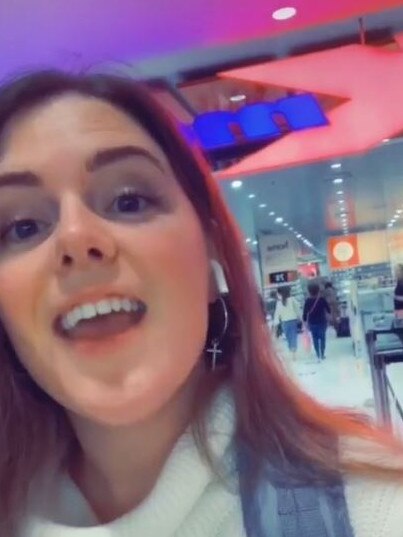 British woman Jordana Grace has warned people about Kmart’s ‘danger’. Picture: TikTok / jordanagrace1