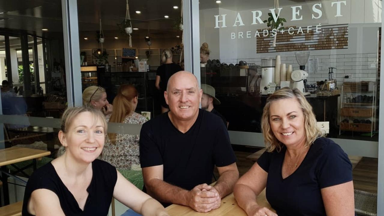 Mike Somerville and Sharon Cook of Harvest Breads and Cafe.