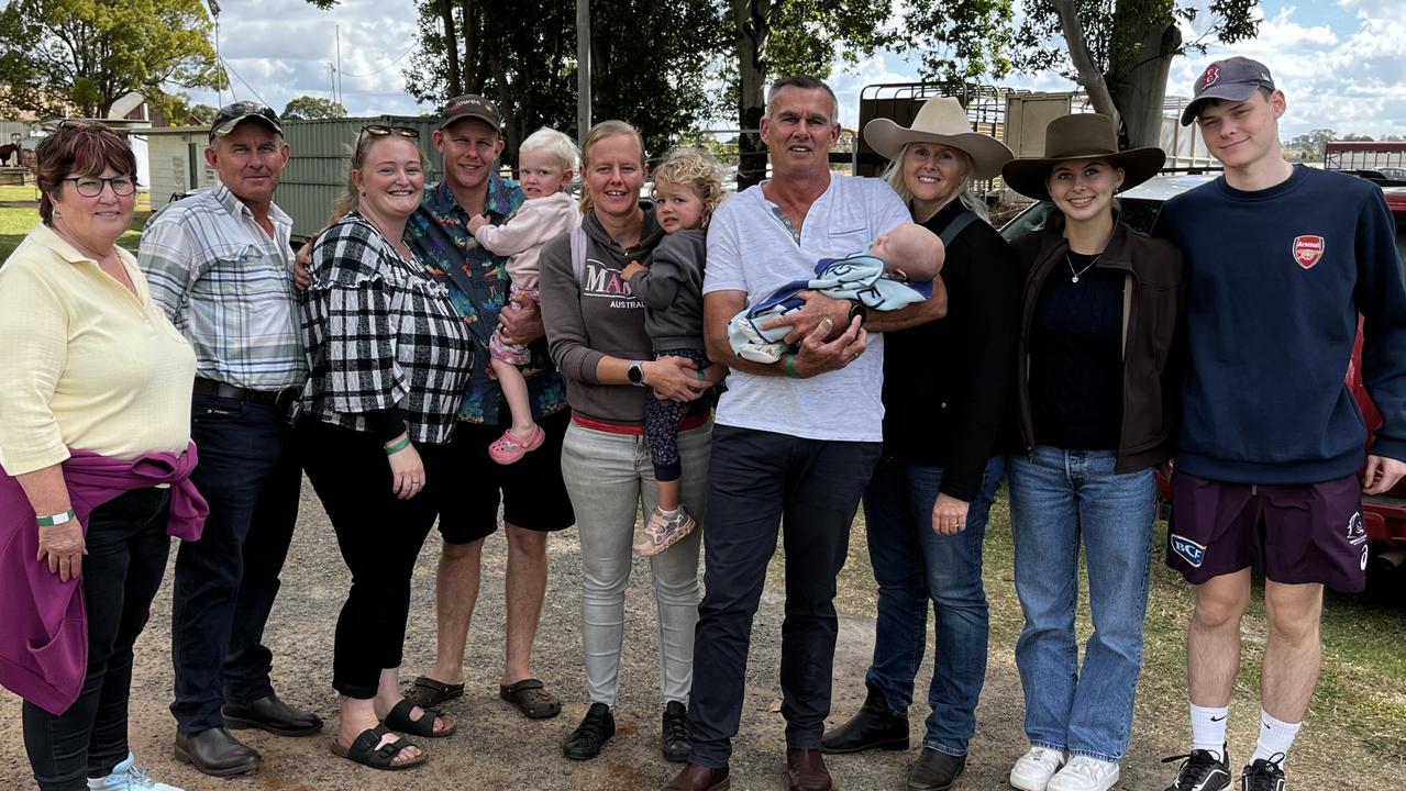 The Hodges family at the Kingaroy Show on Saturday, May 3 2025.