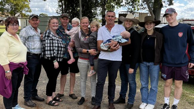 The Hodges family at the Kingaroy Show on Saturday, May 3 2025.
