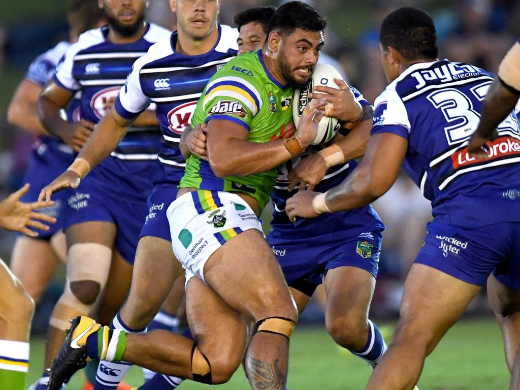 Royce Hunt during his time at the Raiders, Picture: NRL Photos