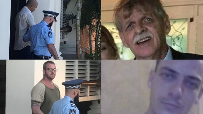 Russell Douglas Johnstone (top left), Kim Satherley (top right), Dylan Neil Janke (bottom left), and Jamie Dennis Geoffry Butler (bottom right) are four of the Gympie region's most violent domestic abusers to face Gympie courts in 2021.