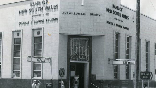 Murwillumbah Bank of NSW, pictured in the 1970s.