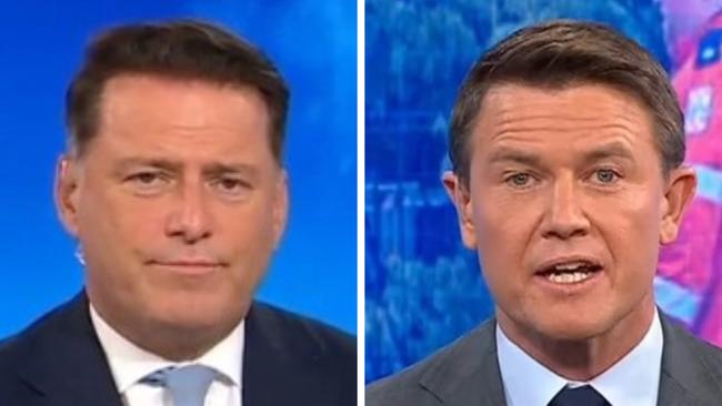 Karl Stefanovic and Alex Cullen.