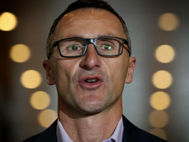 Greens leader Senator Richard Di Natale refused to condemn the demands made by Left Renewal.