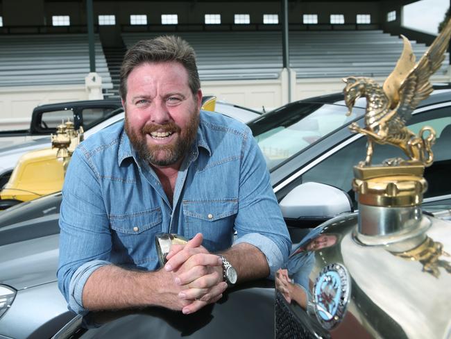 Shane Jacobson wants everyone to know that he ‘knows all the cool people’. Picture: David Crosling