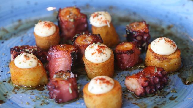 Tapas offerings at the new look BreadnButter. Picture: Glenn Hampson