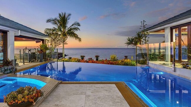 This property at 32 Sentinel Court, Raby Bay, has sold for $8.5m in a cash deal.