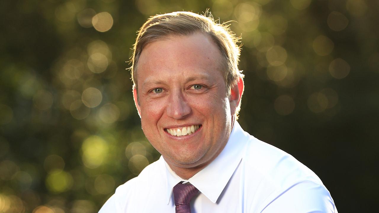 Premier Steven Miles in the Springwood electorate on the last day of the Queensland Election campaigning ahead of Saturday’s Election Day. Pic: Adam Head