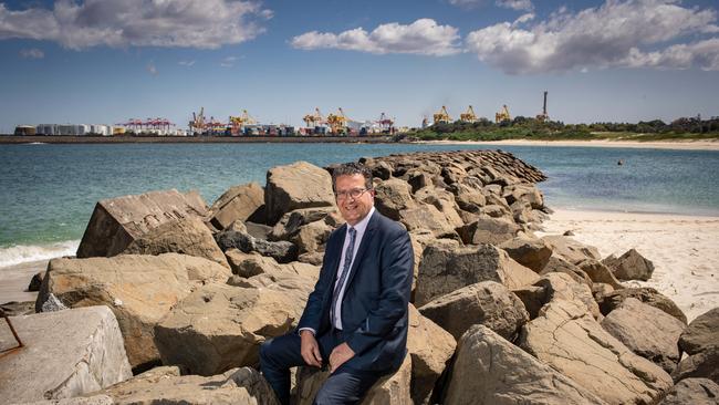 Randwick Mayor Danny Said at the bay. Picture: Julian Andrews