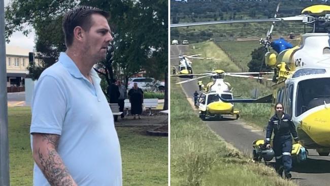 Raymond Scott James, who caused a devastating car crash, which required three rescue helicopters, has pleaded guilty to driving with drugs in his system and failing to give way.