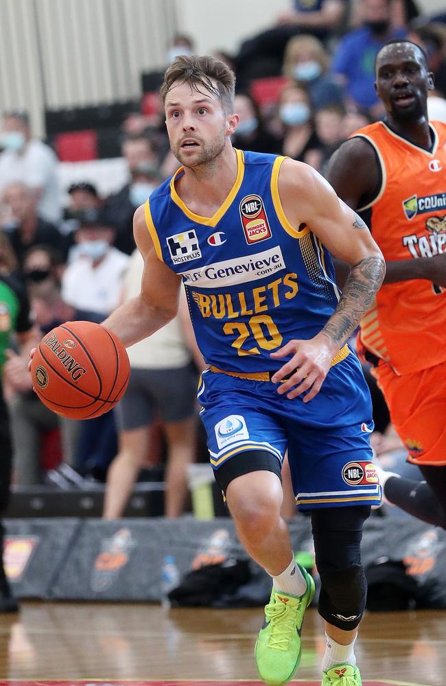 Nathan Sobey of the Brisbane Bullets during the NBL Blitz. Picture: Sarah Reed/Getty Images