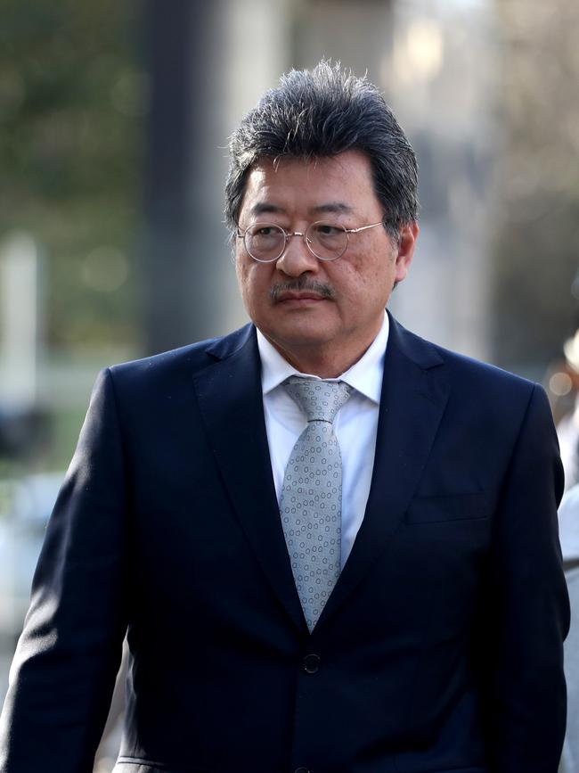 TPG chairman David Teoh was forced to make a rare public appearance at court to argue in favour of the merger. His testimony revealed an extraordinary level of largely unchallenged influence he holds over company decision-making. Picture: David Geraghty, The Australian.