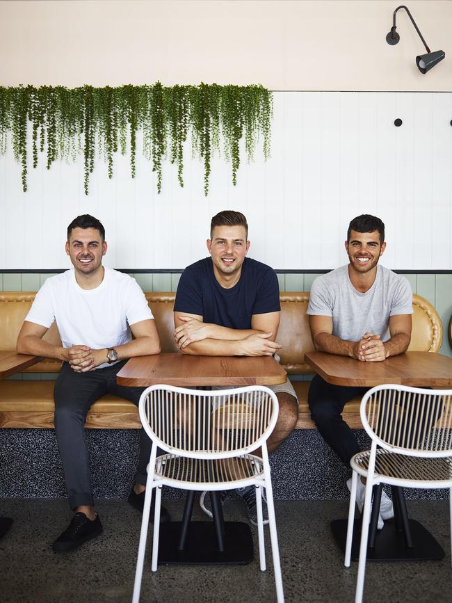 Robert Lechowicz, Daniel Sorridimi and Paul Pisani.