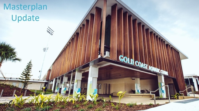 The Gold Coast Aquatic Centre at Southport. Council is working though a masterplan process to determine how to meet demand for services. Pic: Gold Coast City Council.