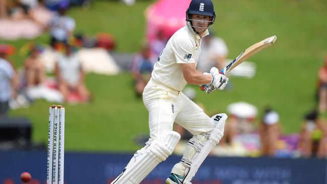 CENTURION, SOUTH AFRICA - DECEMBER 27: England batsman Joe Denly picks up runs during Day Two of the First Test match between England and South Africa at SuperSport Park on December 27, 2019 in Pretoria, South Africa. (Photo by Stu Forster/Getty Images)