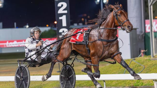 Leap To Fame will defend his Hunter Cup title at Melton on February 1. Picture: Dan Costello