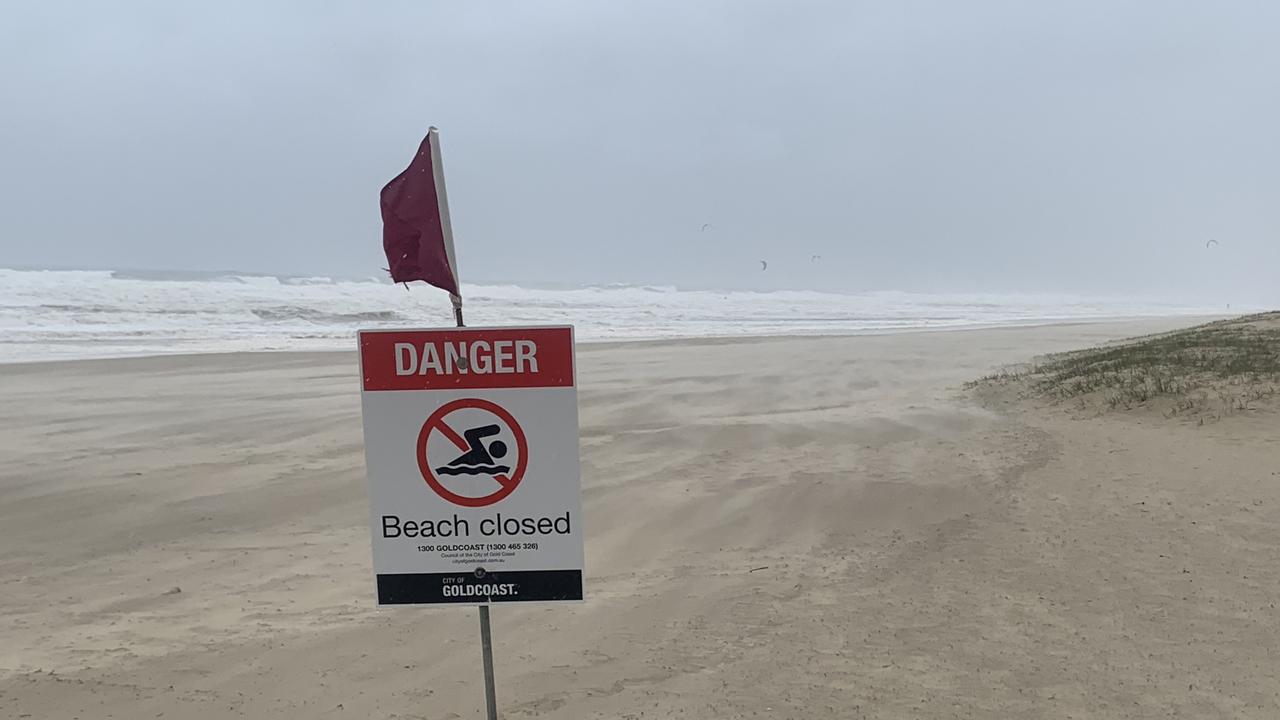 Northcliffe beach was closed. Picture: Ryan Keen