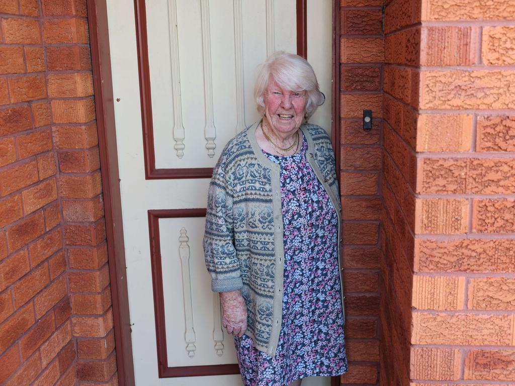 Patricia Norun at her house that she rents from Andrew Charlton in North Parramatta. Picture: Rohan Kelly