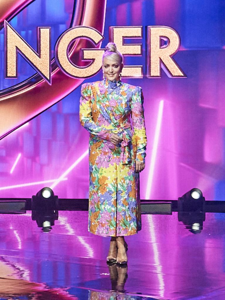 Jackie O in episode three of The Masked Singer.
