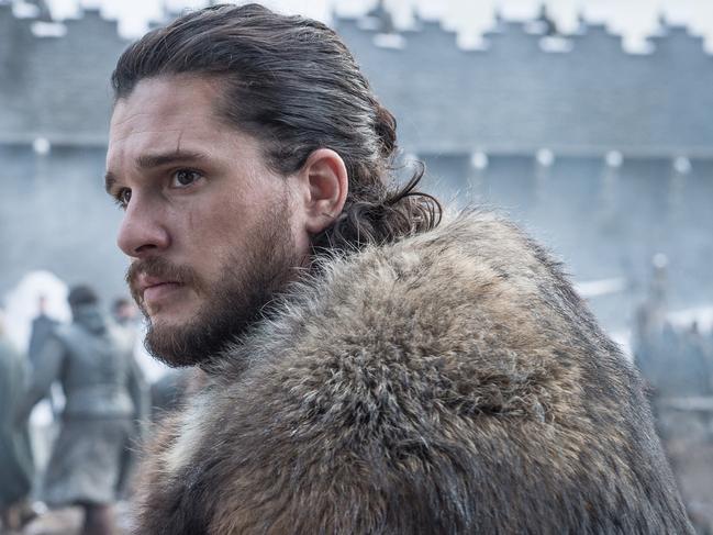 Kit Harington as Jon Snow in Game Of Thrones. Photo: Helen Sloan/HBO