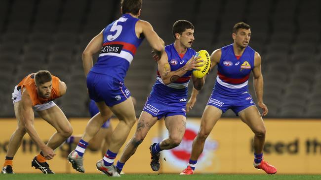 Tom Liberatore was superb on return. Picture: Michael Klein