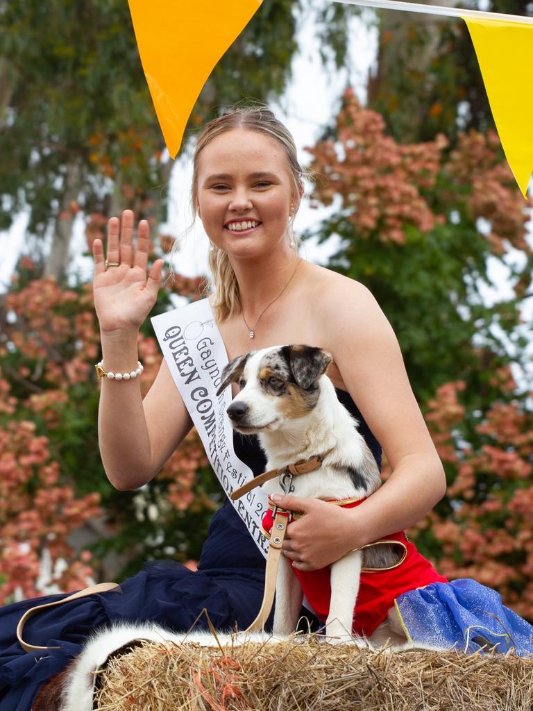 Holly Ann Dark at the 2023 Gayndah Orange Festival.