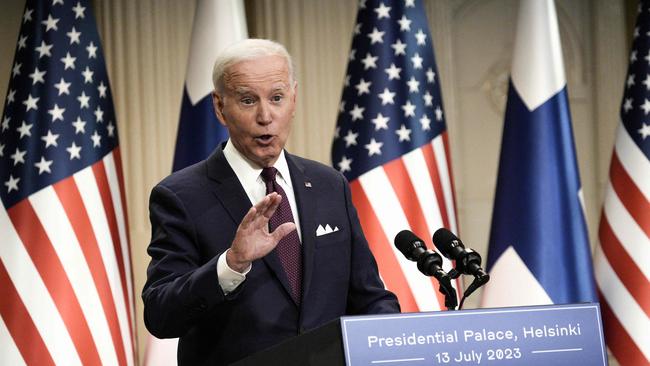 US President Joe Biden. Picture: AFP