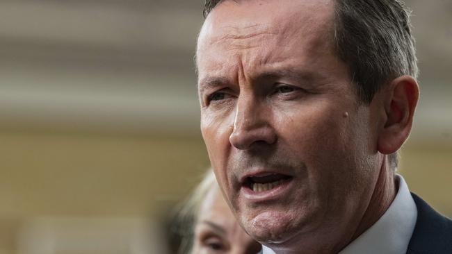 West Australian Premier Mark McGowan. Picture: Tony McDonough