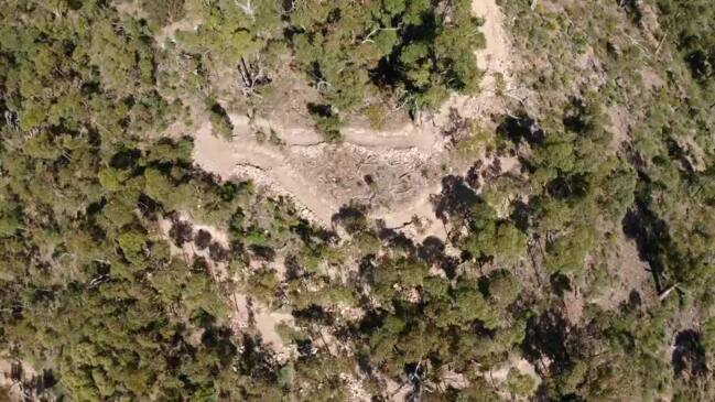 The New Mountain Bike Trail at Mount Remarkable National Park