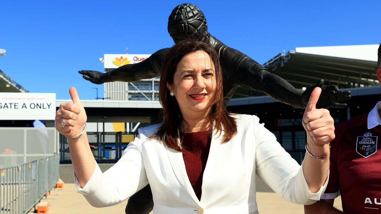 Queensland Premier Annastacia Palaszczuk has come under fire for granting the NRL an exemption. Picture: Adam Head