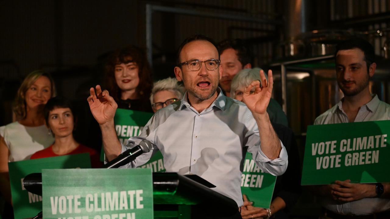 Greens leader Adam Bandt said his party is prepared to be constructive with the Labor government to pass 2030 legislation. Picture: Dan Peled/Getty Images