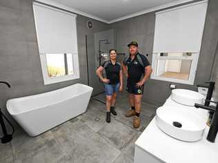 FLIPPED: Bianca and Zach Nelson renovated their Maryborough West home to such a high quality it sold in four days. Picture: Jessica Lamb