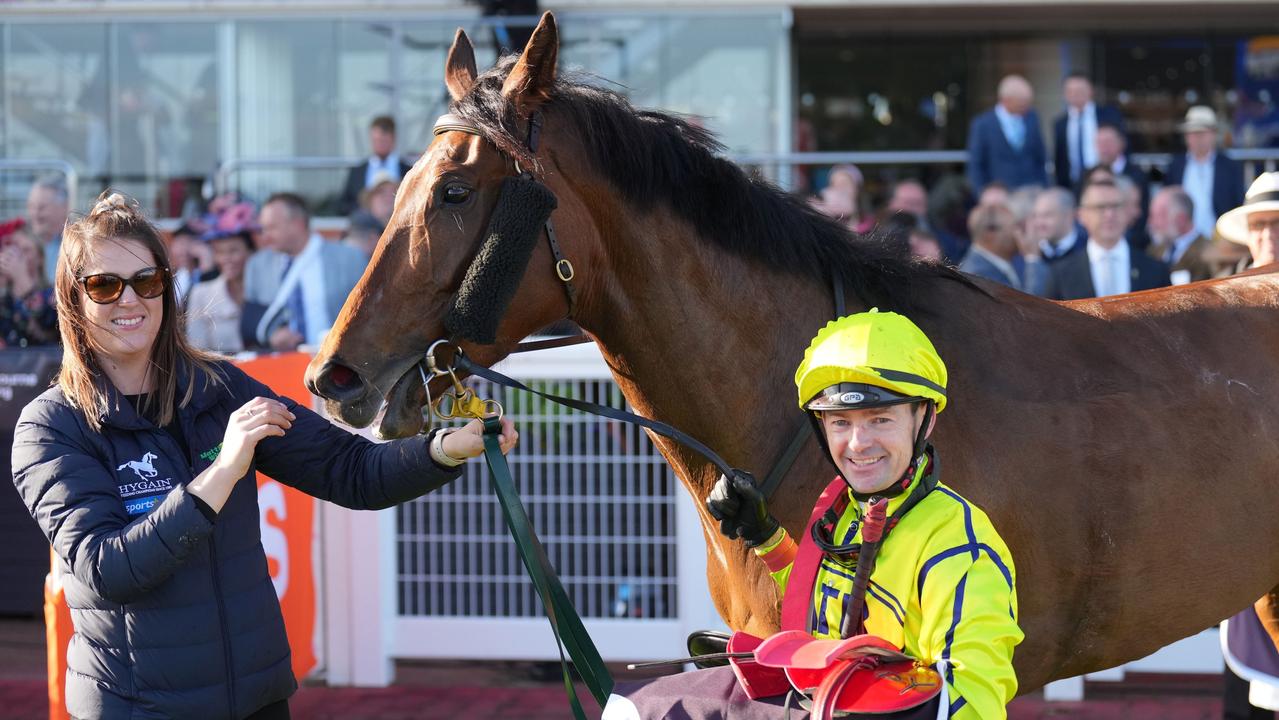 Dean Yendall after winning aboard Literary Magnate. Picture: Picture: Racing Photos