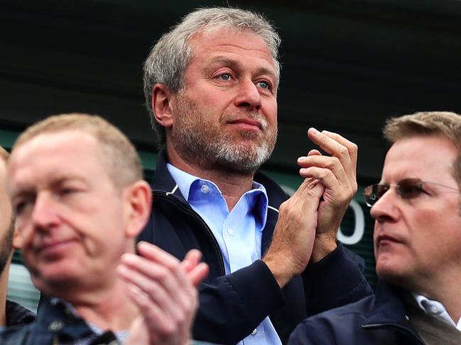 LONDON, ENGLAND - MAY 21: Chelsea owner Roman Abramovich looks on during the Premier League match between Chelsea and Sunderland at Stamford Bridge on May 21, 2017 in London, England. (Photo by Chris Brunskill Ltd/Getty Images)