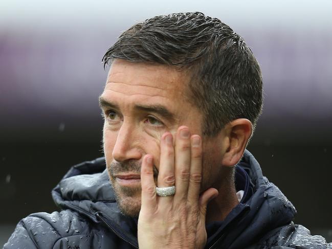 NORTHAMPTON, ENGLAND - SEPTEMBER 22: Notts County manager Harry Kewell looks on during the Sky Bet League Two match between Northampton Town and Notts County at PTS Academy Stadium on September 22, 2018 in Northampton, United Kingdom. (Photo by Pete Norton/Getty Images)