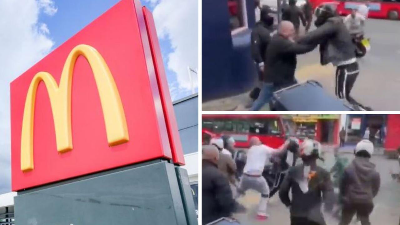 McDonalds: une bagarre sauvage éclate entre les chauffeurs de Macca en guerre à Londres